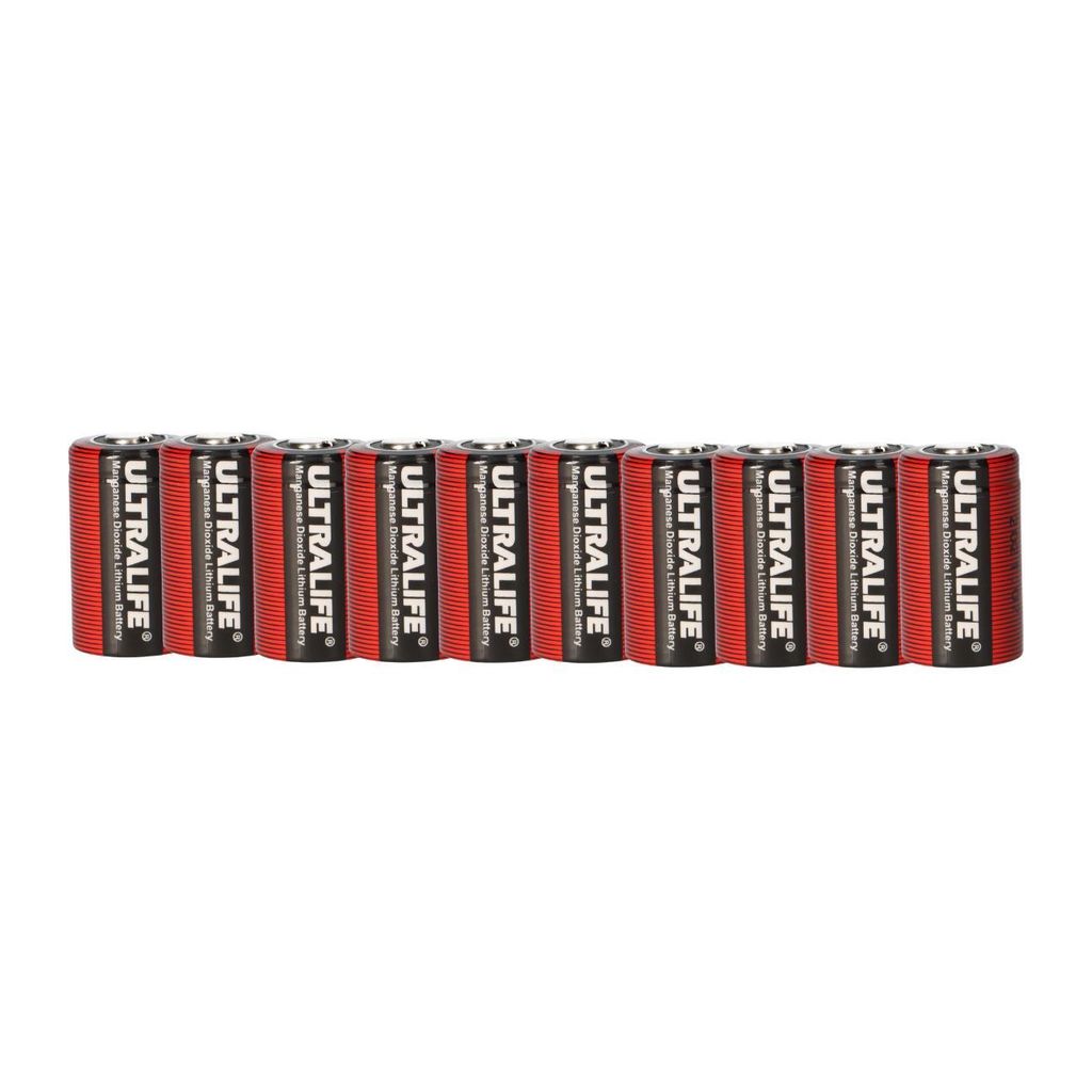 10x Ultralife CR2 3V 0,9Ah Lithium Batterie Fotobatterie