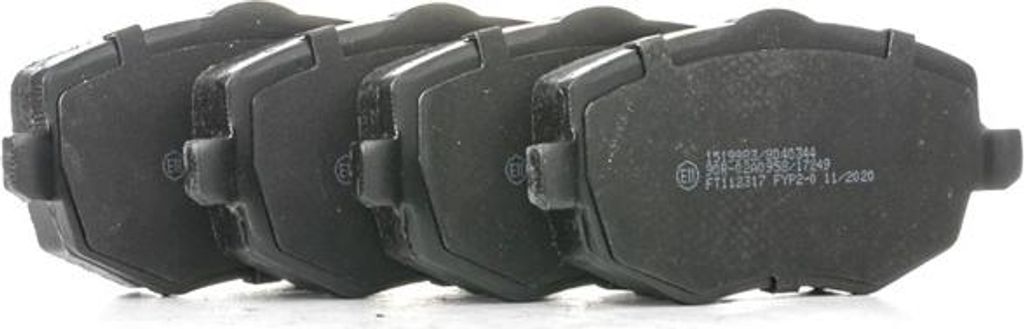 RIDEX Bremsbeläge Satz Vorne für CHRYSLER Ypsilon Schrägheck 402B0537