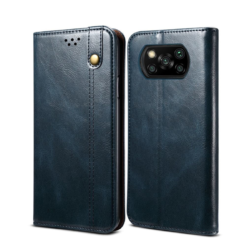 Pouzdro pro Xiaomi Poco X3 NFC / Poco X3 Pro, kožené flip Obrázek produktu 