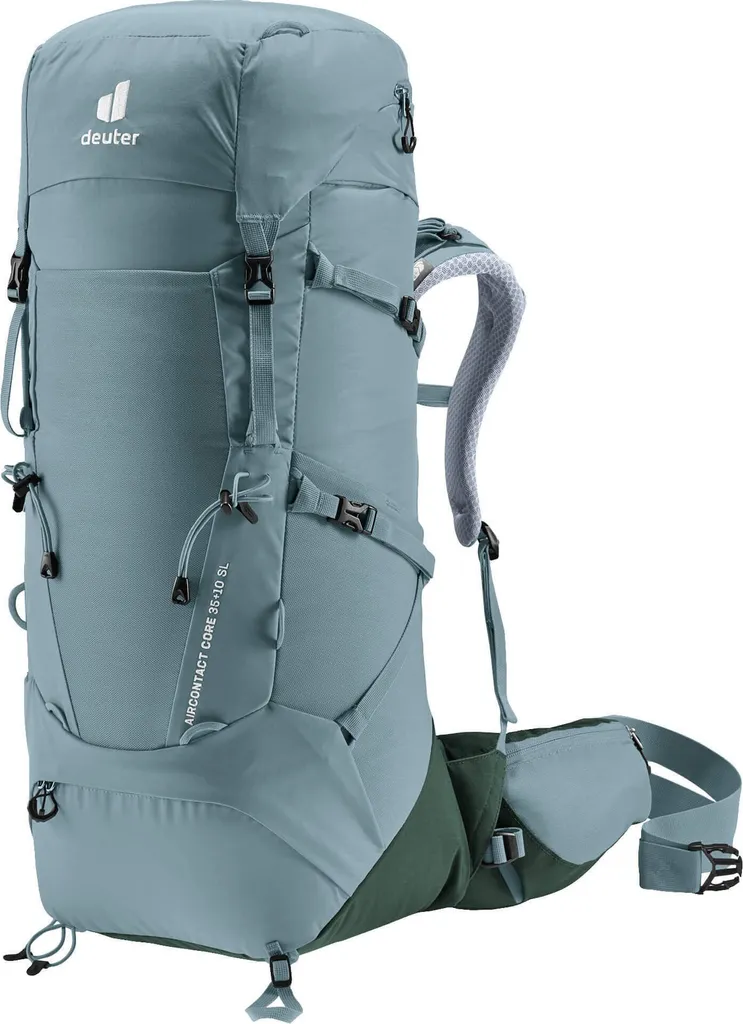 Sac à dos voyage et trekking Deuter Aircontact Core 35+10 SL Gris/Vert