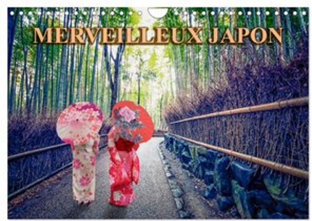 Merveilleux Japon (Calendrier mural 2026 DIN A4 vertical), CALVENDO calendrier mensuel