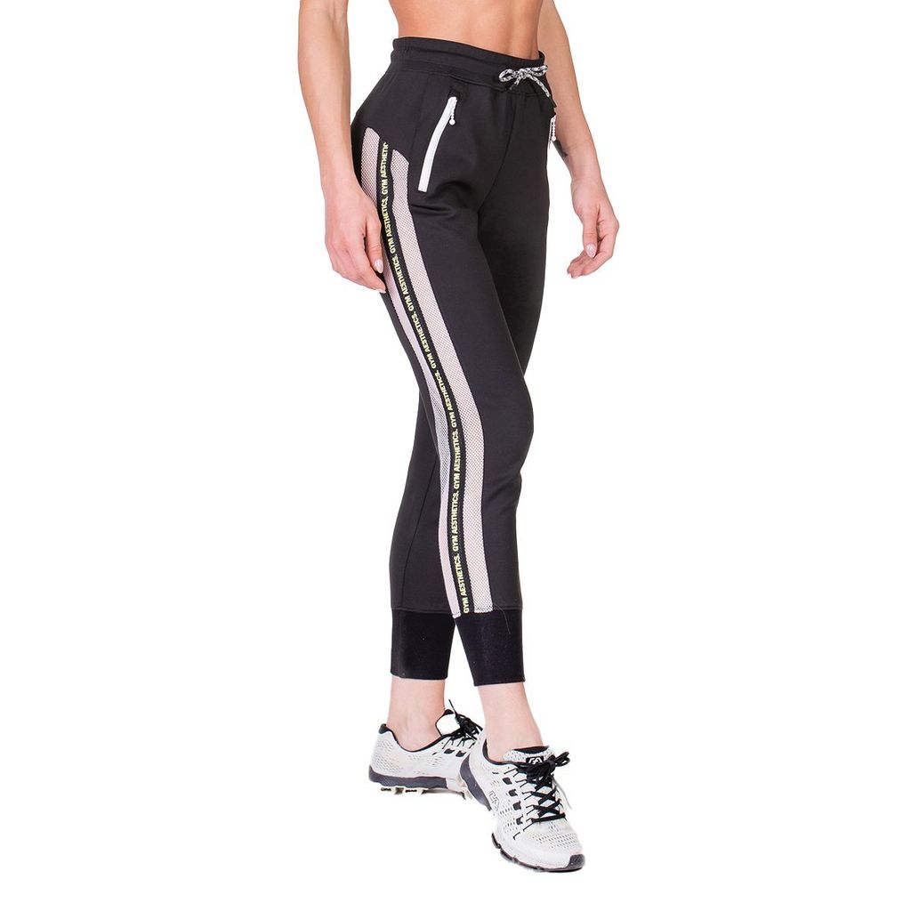 Jogginghose mit Mesh-Einsätzen für Damen