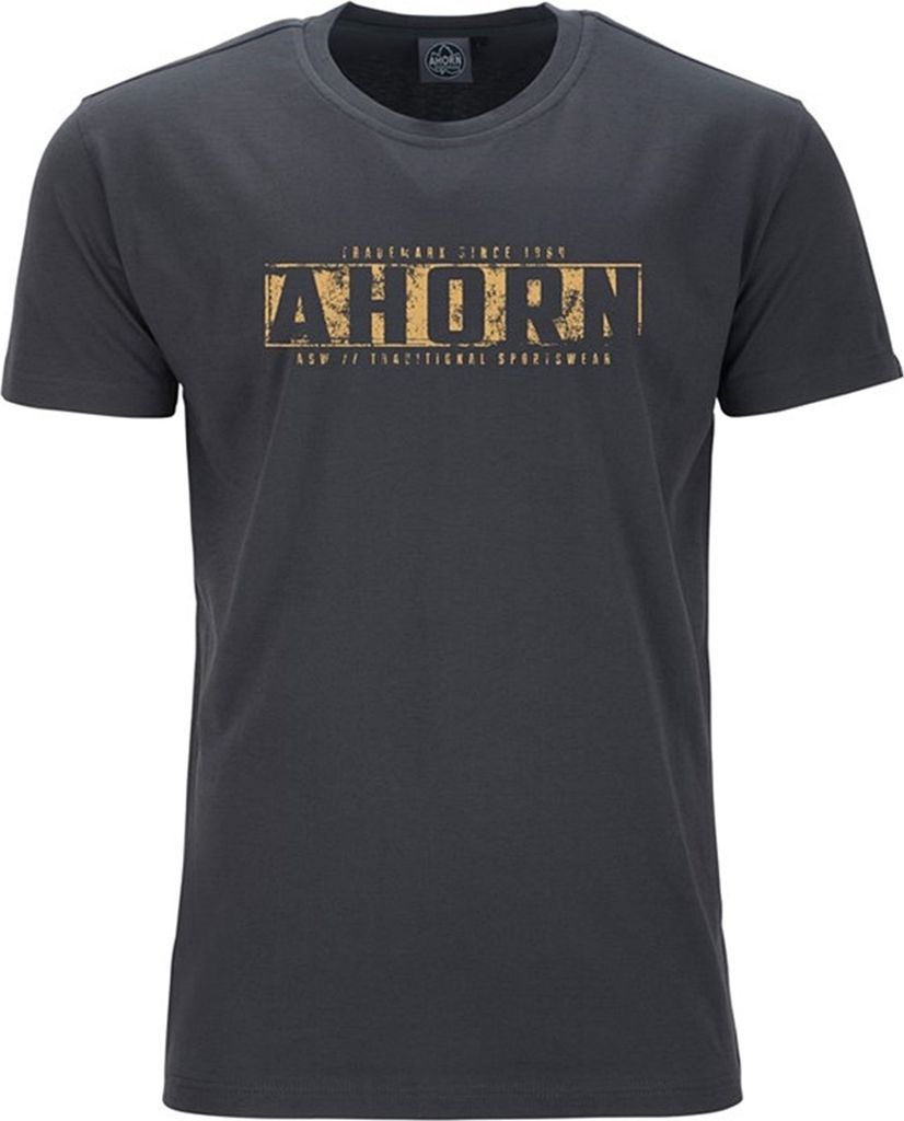 Übergrößen T-Shirt Traditional amber AHORN SPORTSWEAR iron grey 5XL