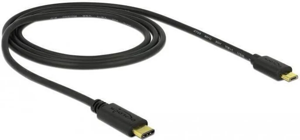Cavo USB 2.0 Delock 83334 | Da USB-C Maschio a Micro-B 2m - 2