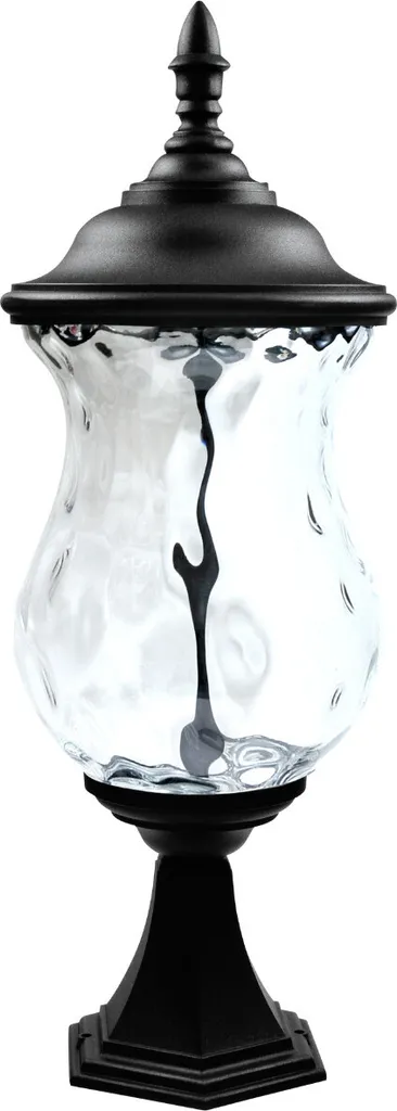 Balisage Allée & Jardin : Lampe Basse LED Noire Polux Marseille 300874