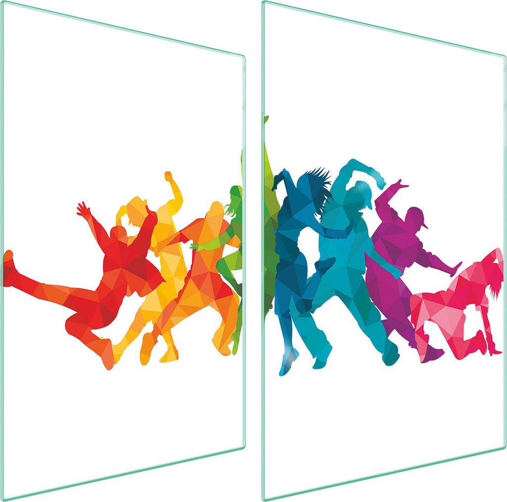 Glasschutzplatte Für Küche 2X35X52 Weiss