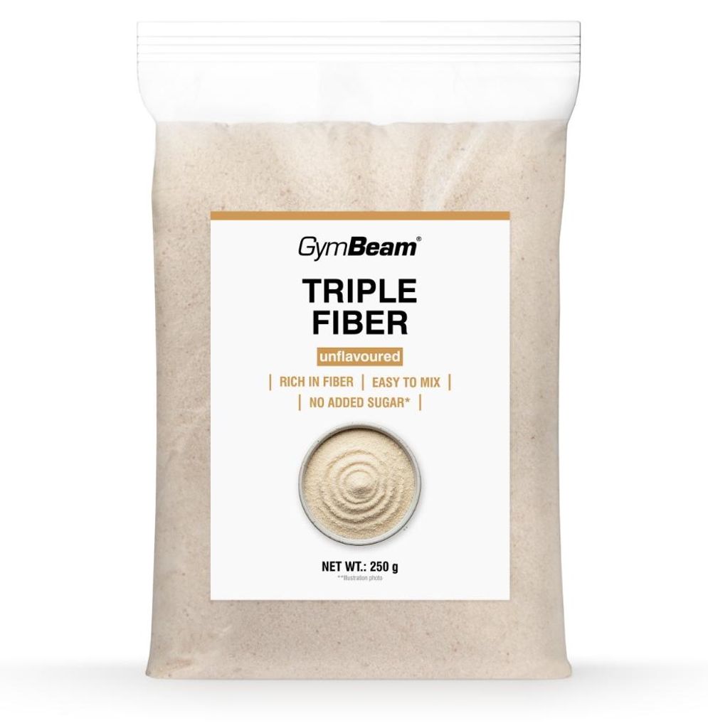 GymBeam – Triple Fibre, 250 g, bez príchute Obrázok produktu 