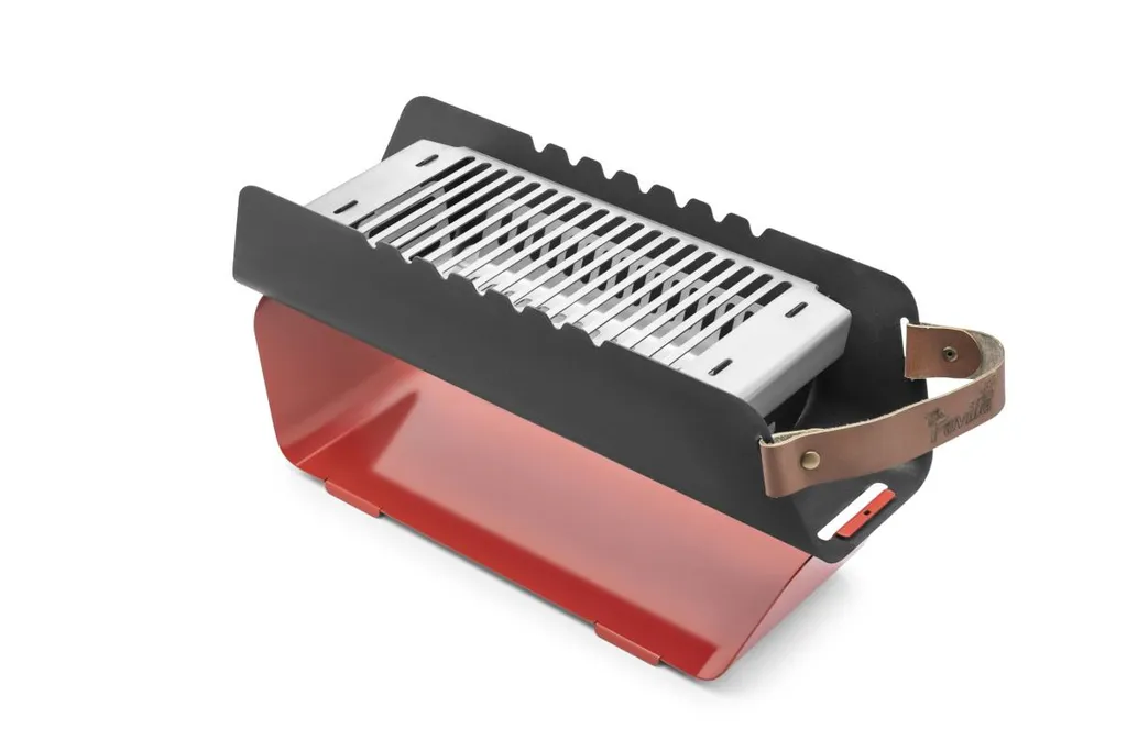 Barbecue Portable Anti-encombrement 48cm avec Sac de Transport Inclus