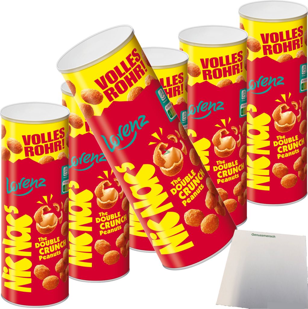 Lorenz NicNacs Volles Rohr Erdnüsse in knuspriger Teighülle Produktbild 
