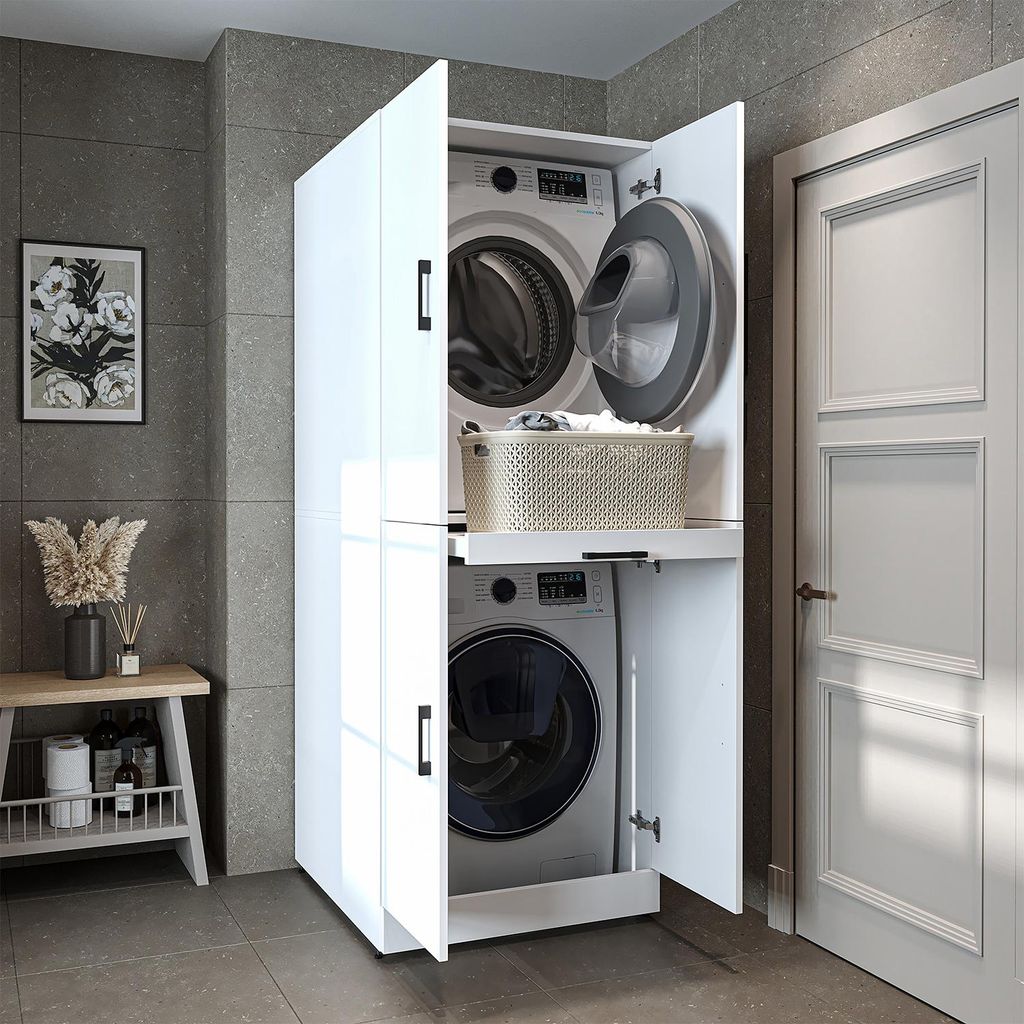Roomart DORA-I Mobile per lavatrice, larghezza 70 cm, Immagine del prodotto 