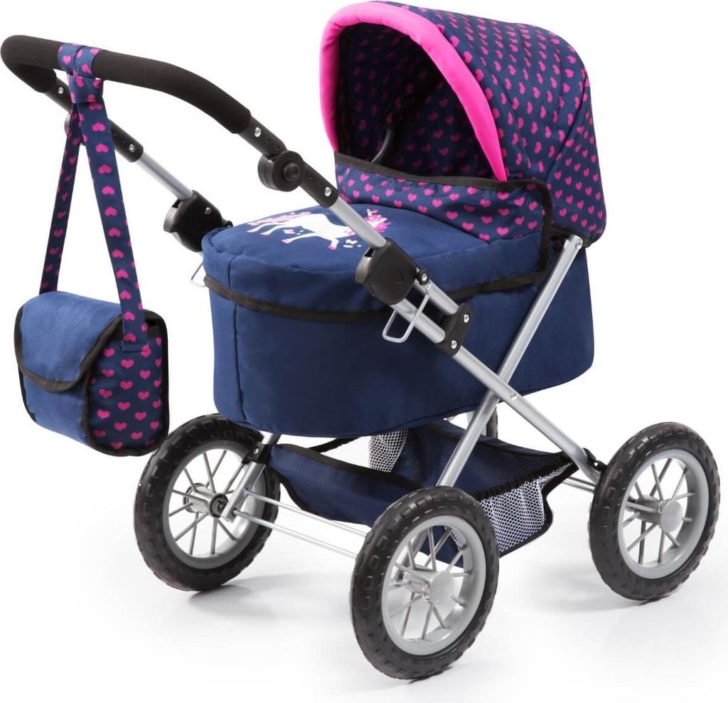 Bayer Design 13054AA Puppenwagen Trendy mit Tasche, Produktbild 