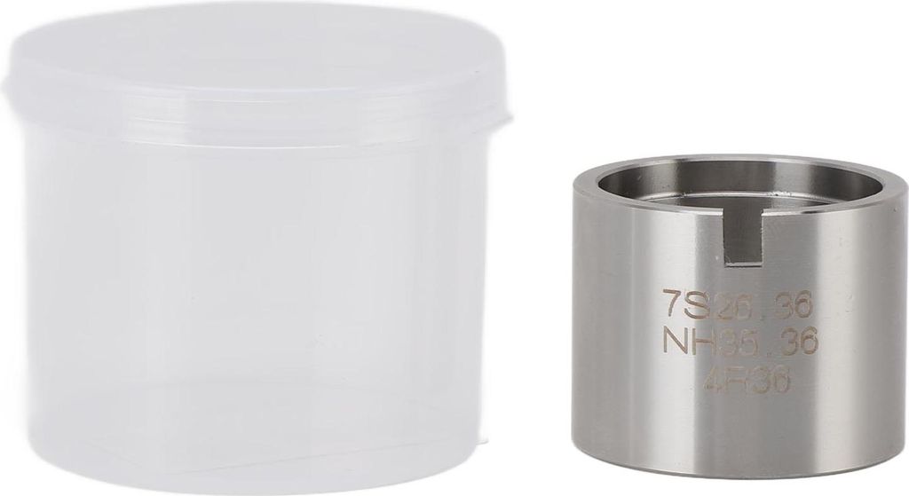 Uhrenbewegungshalter Edelstahlbasis für SKX007 NH35 36 7S26 7S36 4R
