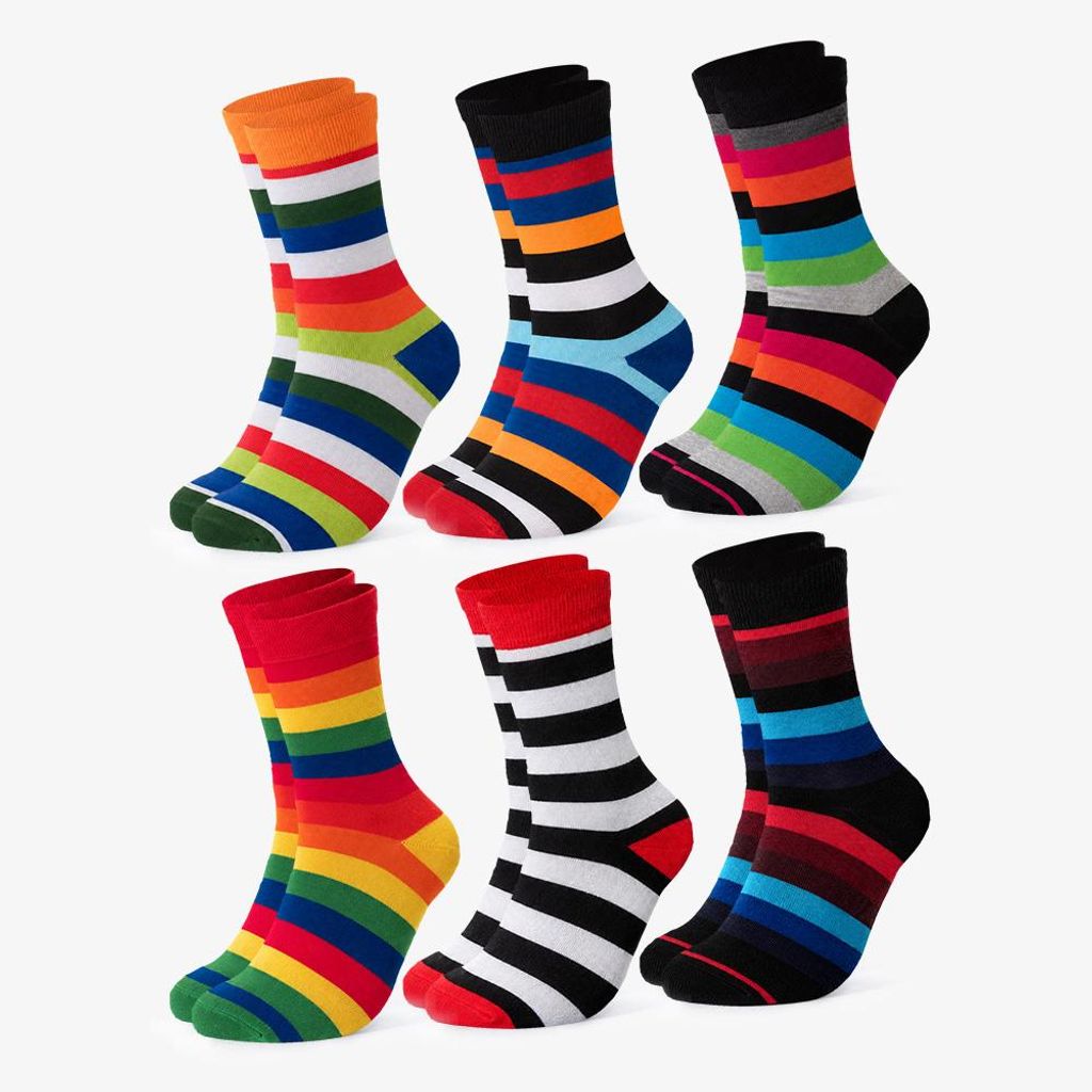 Occulto Herren Bunte Socken 6er Pack (Modell: Sigi) Produktbild 