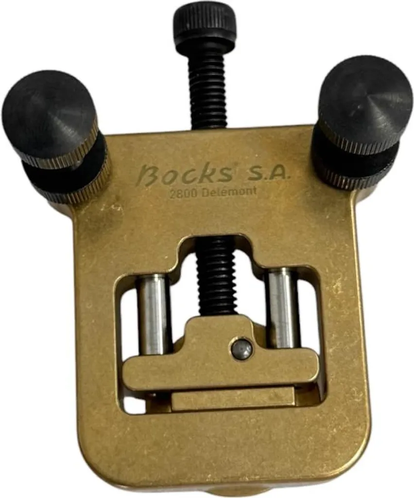 Bergeon 7203 Pince de Polissage en Laiton Anti-Marquage pour Horlogers