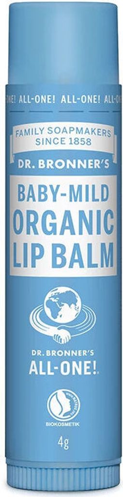 Dr. Bronner's Organic Lip Balm Baby-Mild 4 g Immagine del prodotto 