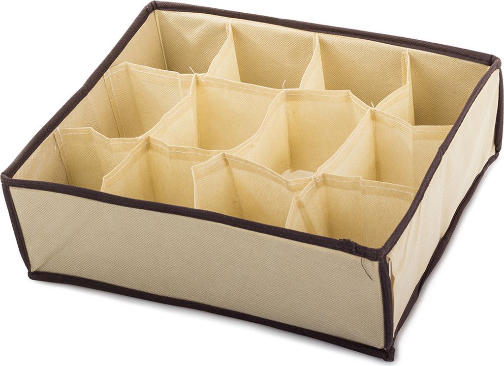 Verk 01615 Organiseur de tiroirs 12 compartiments - beige Image du produit 