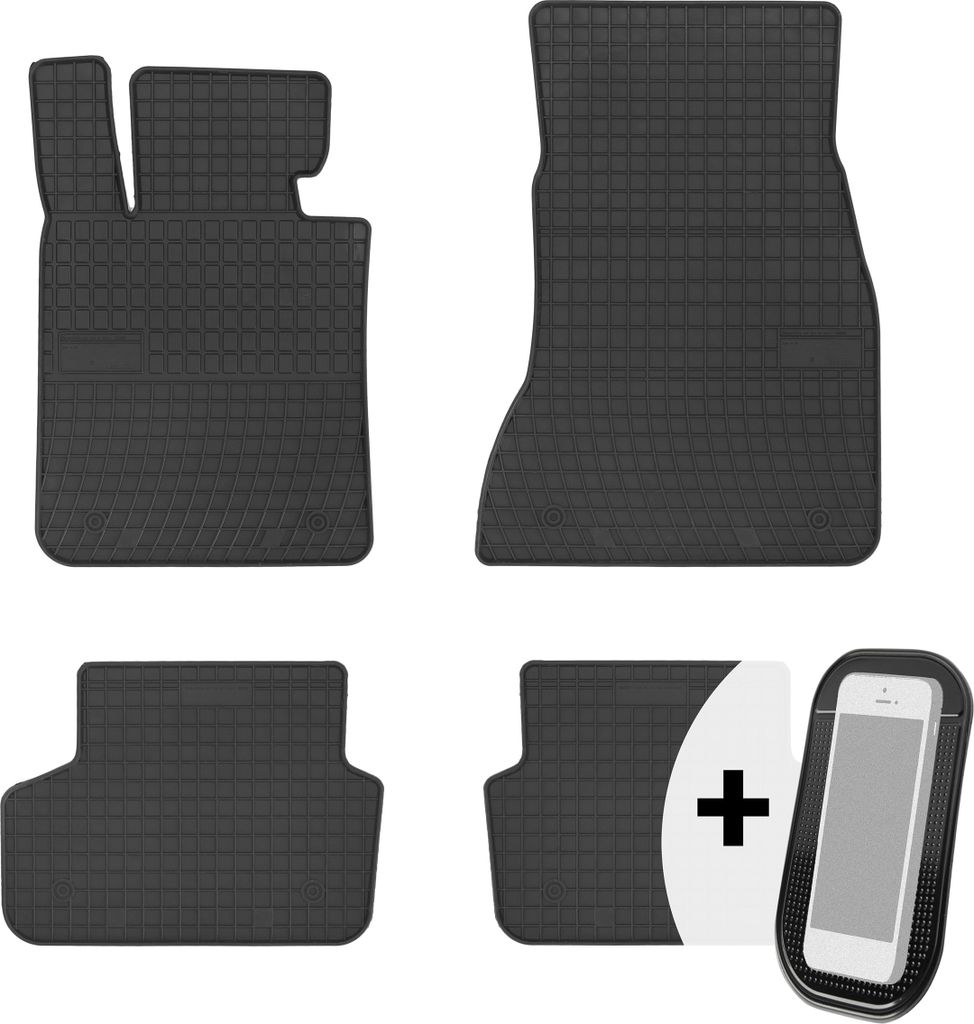 Gummimatten Auto Fußmatten Automatten Passgenau 4-teilig Set - passend für BMW G30 series 5 ab 2017