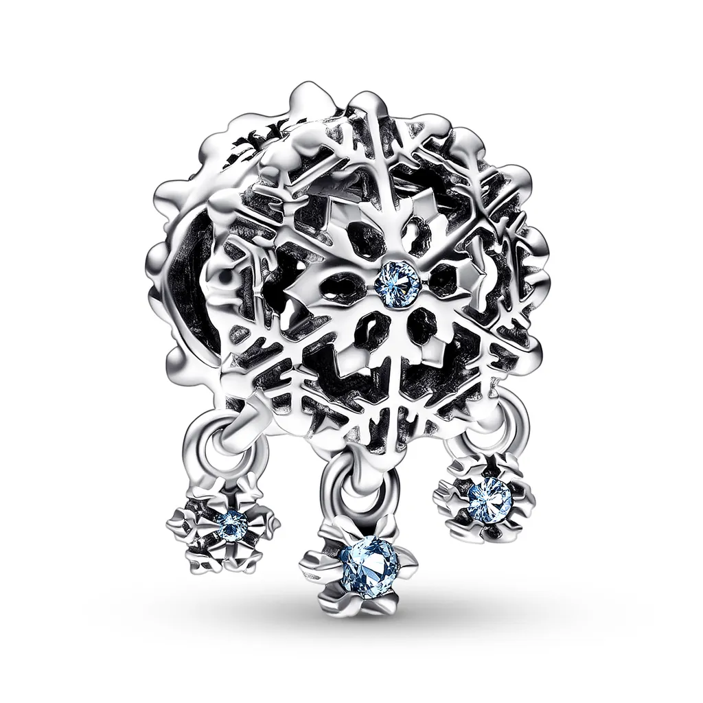 Pendentif Charm Cœur en Argent pour Bracelet Pandora Moments 792367C01