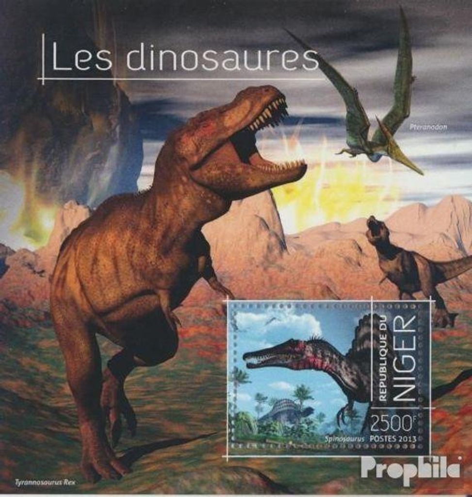 Briefmarken Niger 2013 Mi Block 251 (kompl. Ausg.) Produktbild 