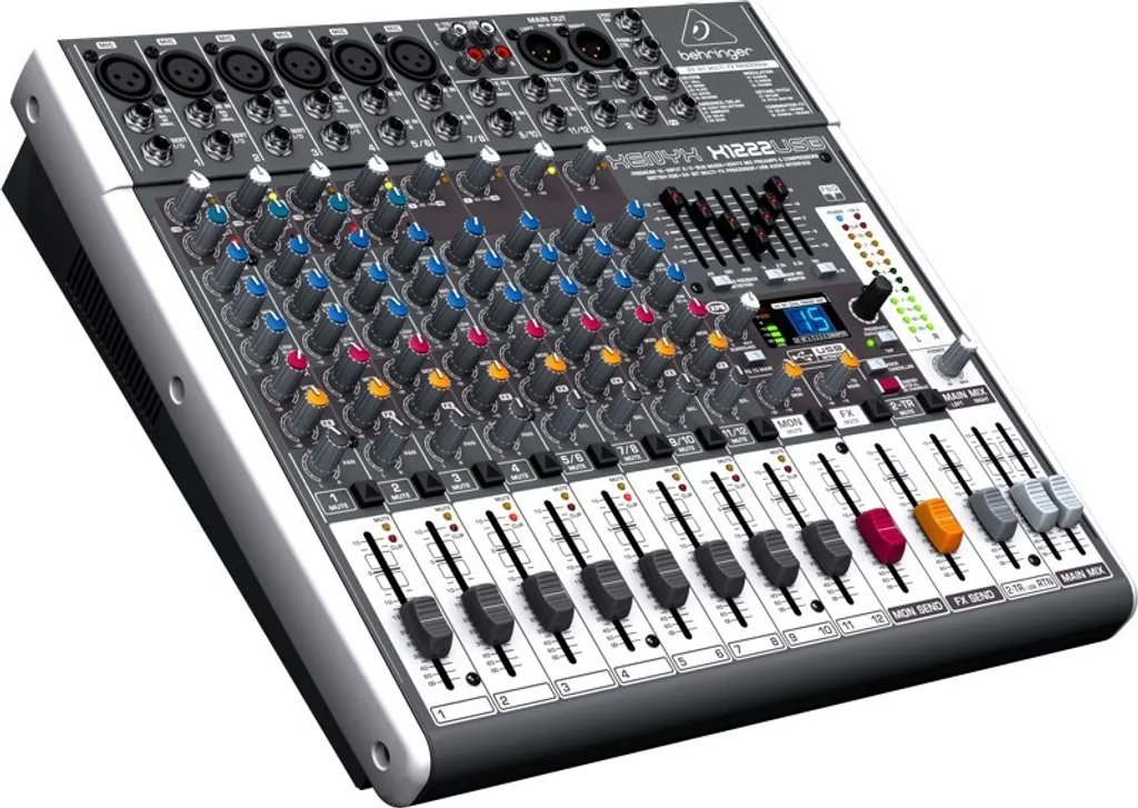 Console X1222USB Behringer avec Effets 24-bit et Compresseurs Inclus - 5