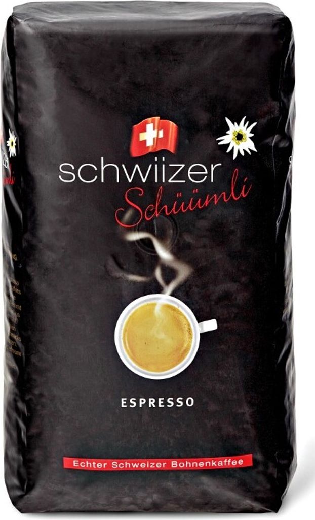 Schwiizer Schüümli Espresso | ganze Bohne | 1000g Produktbild 