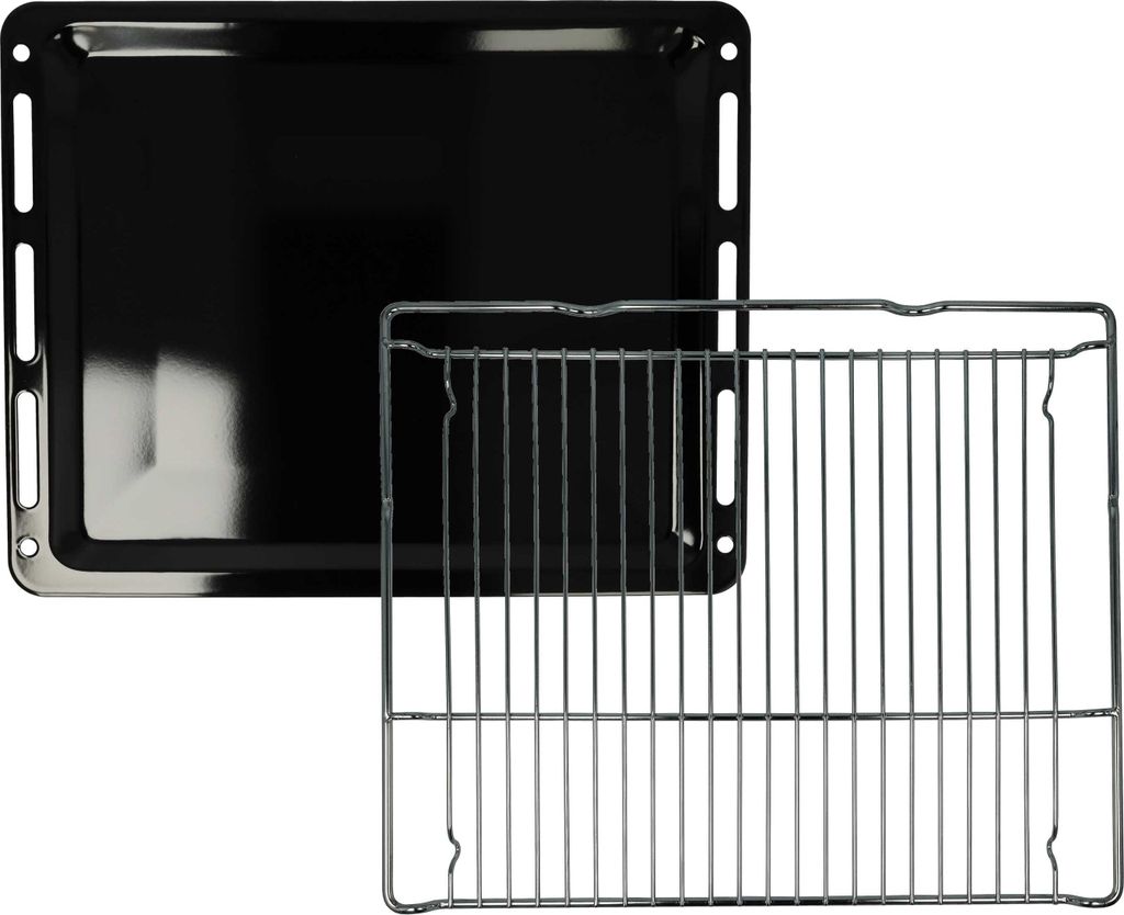 vhbw Backblech, Gitterrost (2-tlg. Set) kompatibel mit Produktbild 