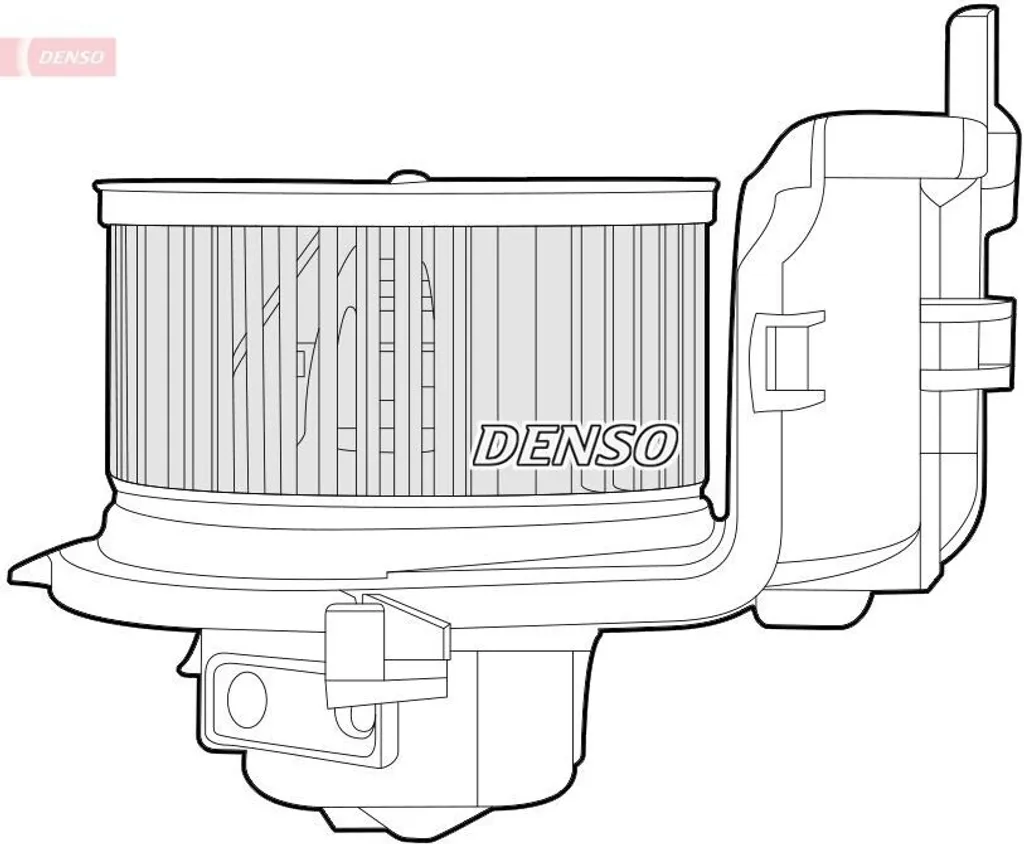 DENSO DEA23015 Ventilateur d'habitacle Clio II - OE 7701044804 d'Origine