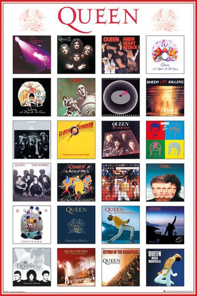 Queen - Poster - Covers - Bravado Produktbild 