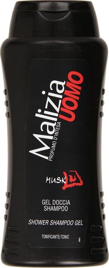 MALIZIA UOMO MUSK / Moschus - Duschgel & Shampoo 250ml Produktbild 