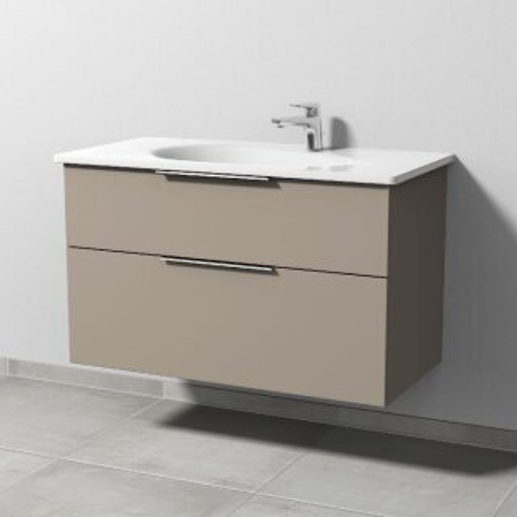 SANIPA UF66667 Waschtischunterbau mit Auszügen 3way