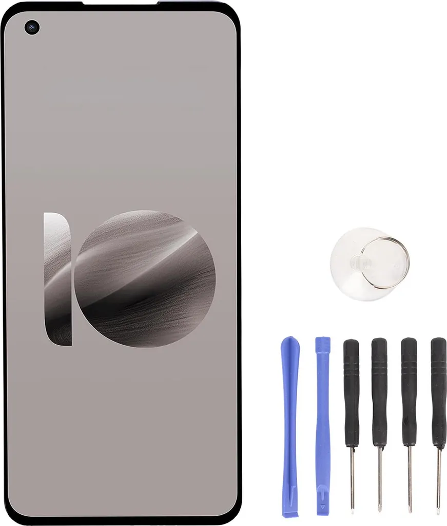 Bloc Écran Complet pour Zenfone 10 9 8 Module LCD de 5.90 Pouces Noir