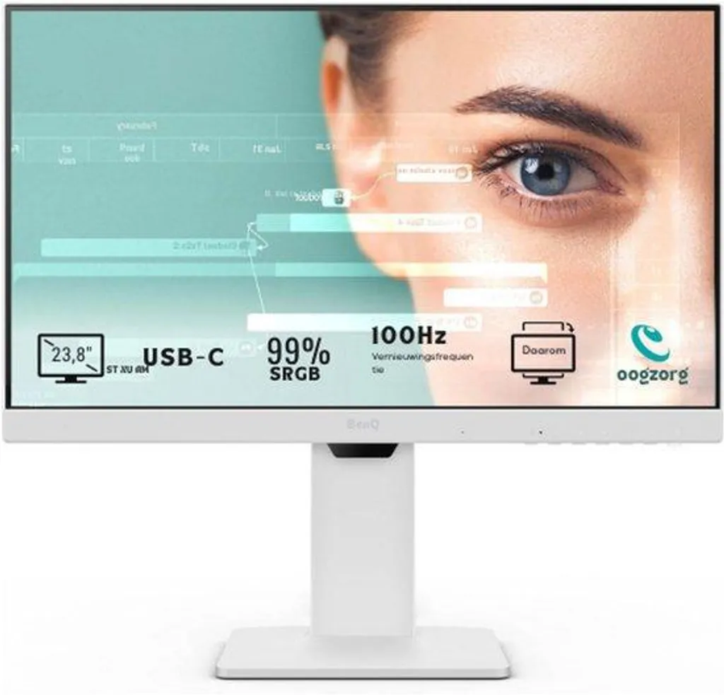 Écran 24 pouces USB-C 100Hz - Dalle IPS 99% sRGB pour Graphistes Pro