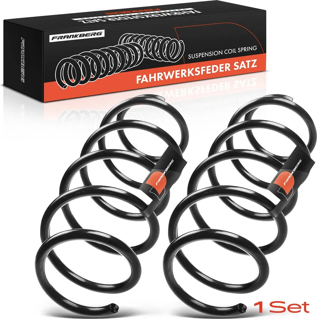 Frankberg 2x Ressort de Suspension Avant pour Ford Fiesta VI 1.6L 08-15