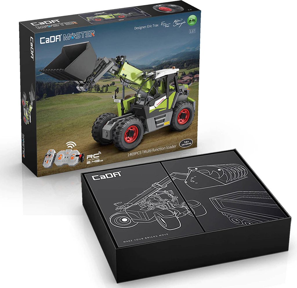CaDA C61015W Teleskopický nakladač 1:17 C61051W Obrázok produktu 9