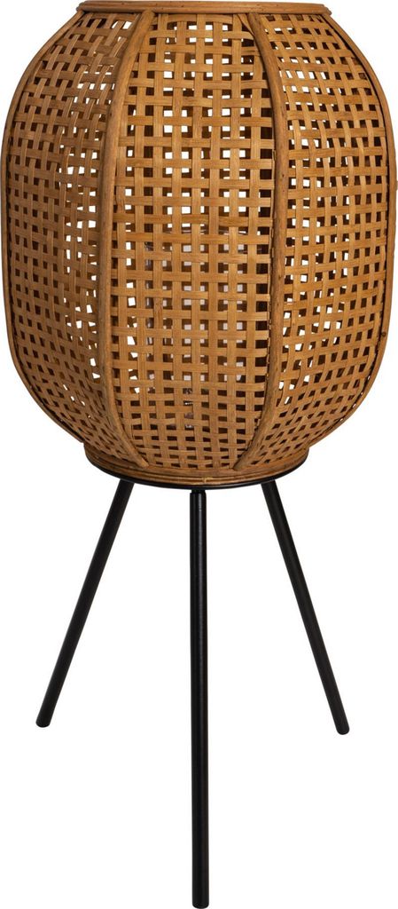 Lesli Living Standlaterne - Laterne Bambus natur ø32x66 cm