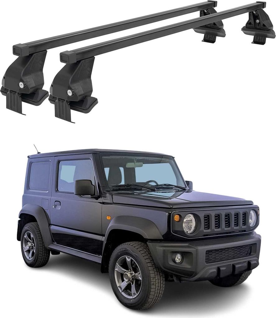 Barres de toit Menabo pour Suzuki Jimny mk4 2018-2025 50 kg Image du produit 