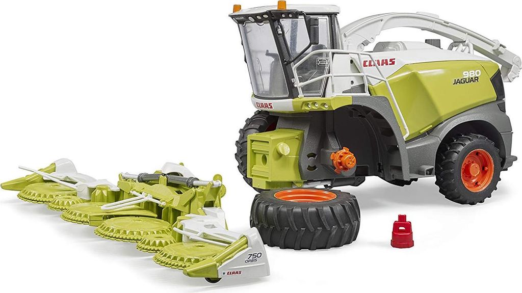 Bruder Landwirtschaft Claas Jaguar 980 Feldhäcksler, Ernte Immagine del prodotto 