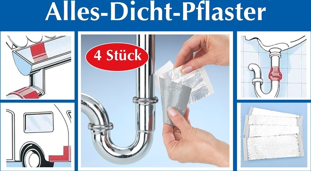 Alles Dicht Pflaster 4 Stück