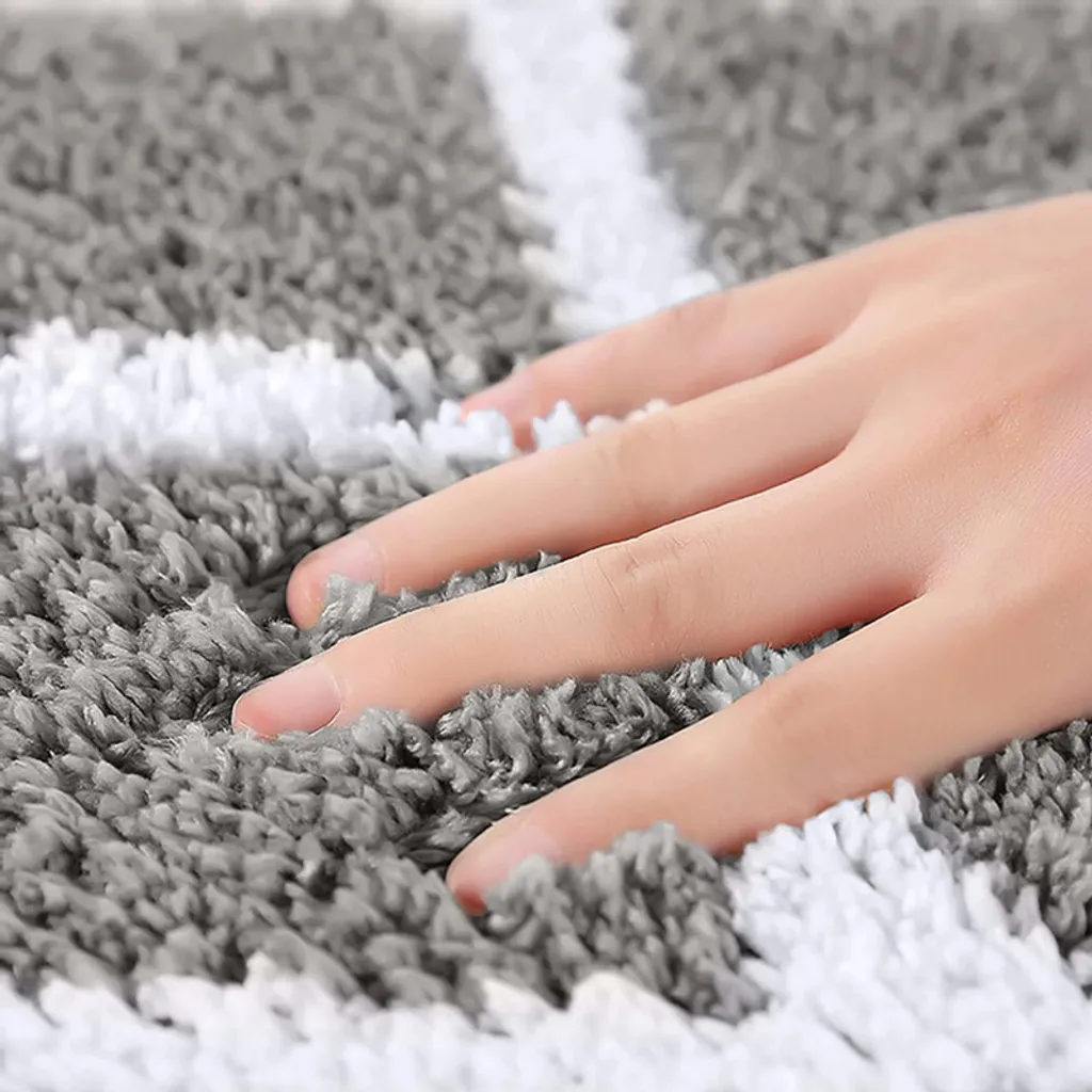 Tapis de bain microfibre ultra absorbant et antidérapant lavable