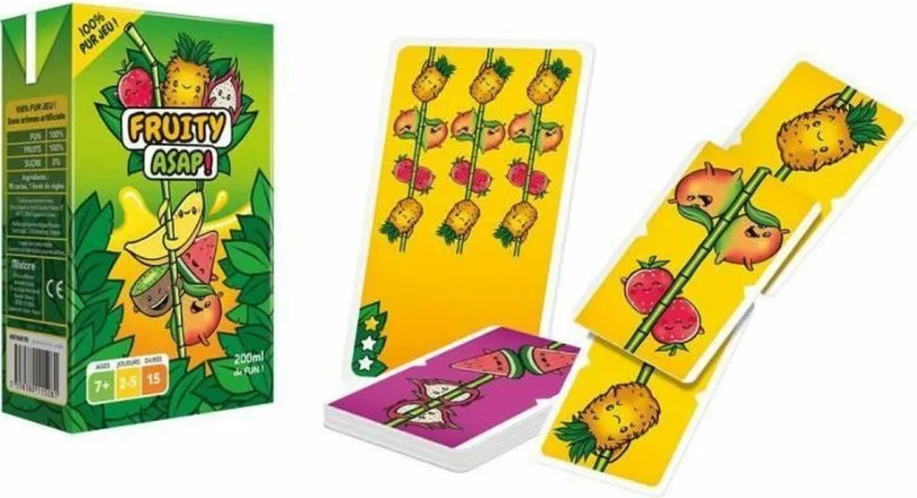 Fruity Asap Asmodee jeu d'observation avec défis fruités et colorés
