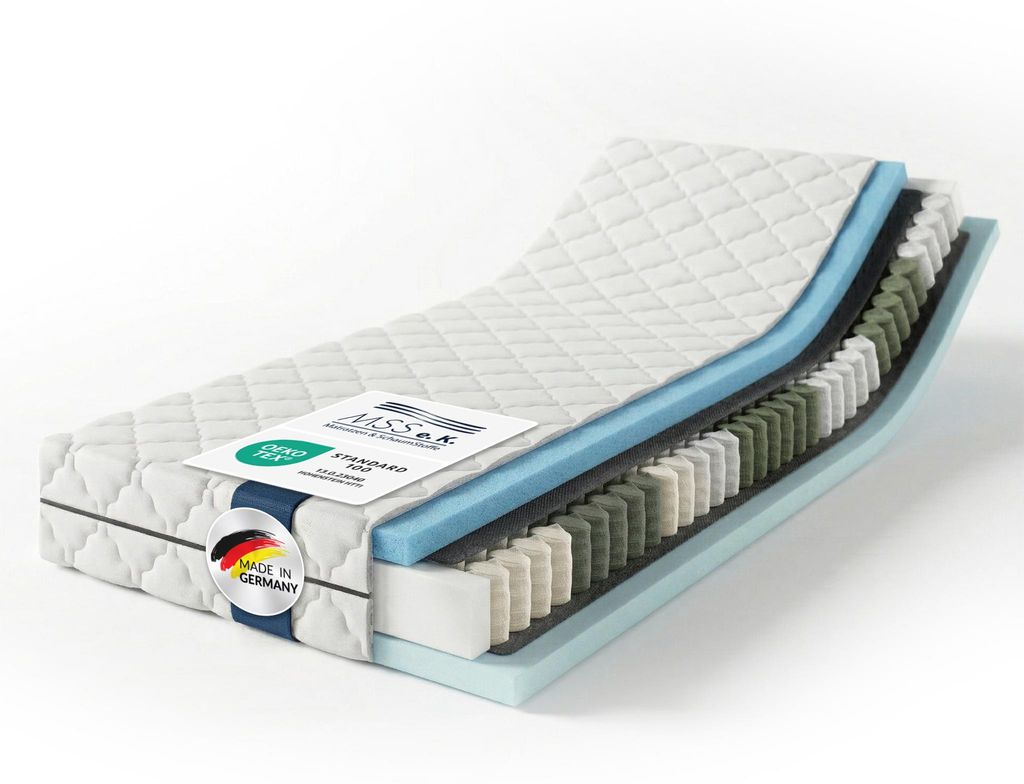 MSS e.K. MEDIC Spring - 2-in-1 Wendematratze - 180 x 200 cm Produktbild 