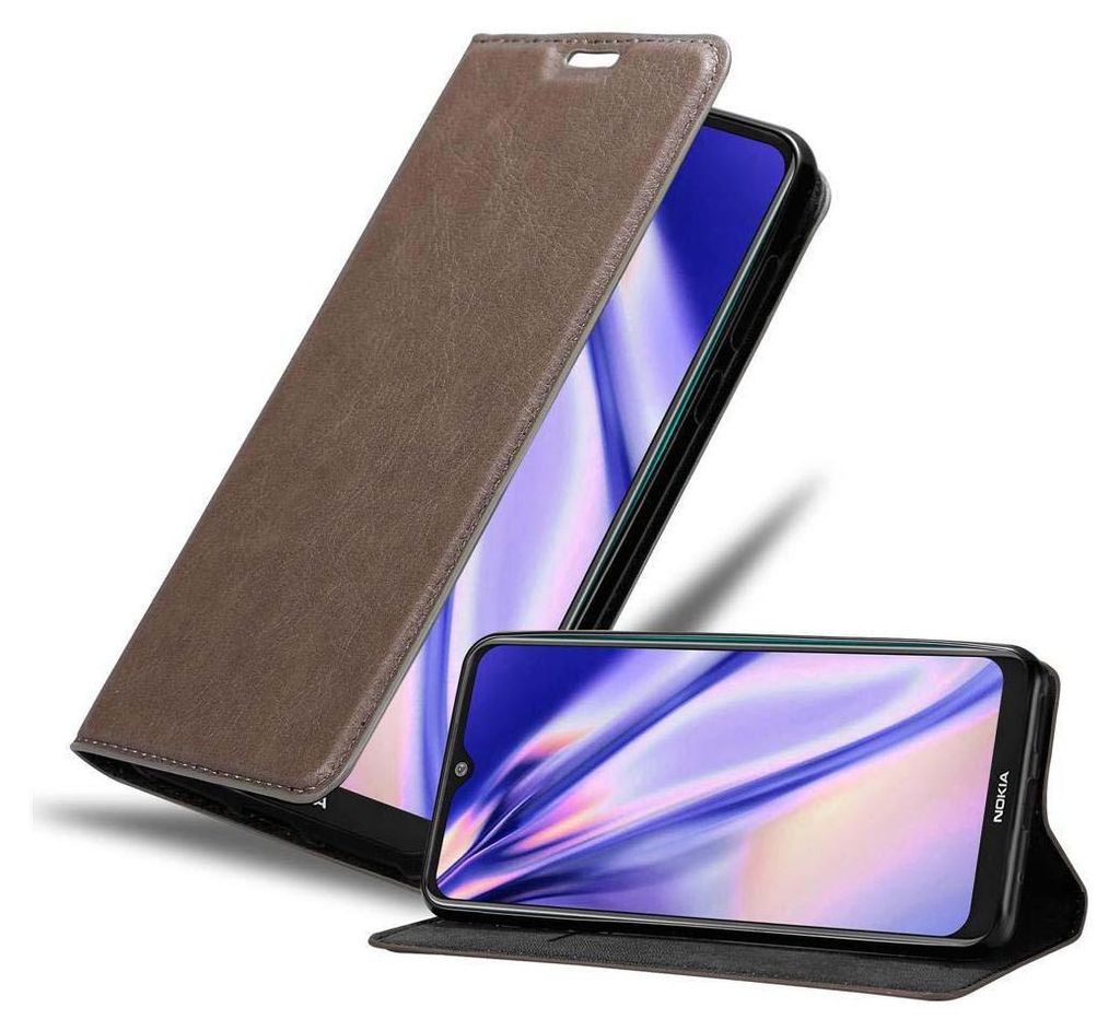 Cadorabo Hülle für Nokia 7.2 Schutz Hülle in Braun Produktbild 