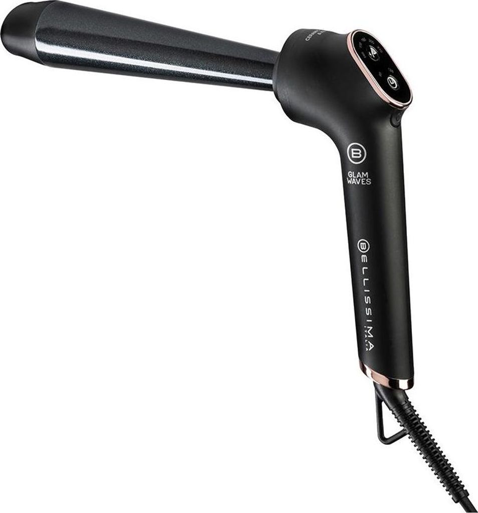 Bellissima Glam Waves Lockenstab Warm Schwarz, Roségold 64 W 1,8 m