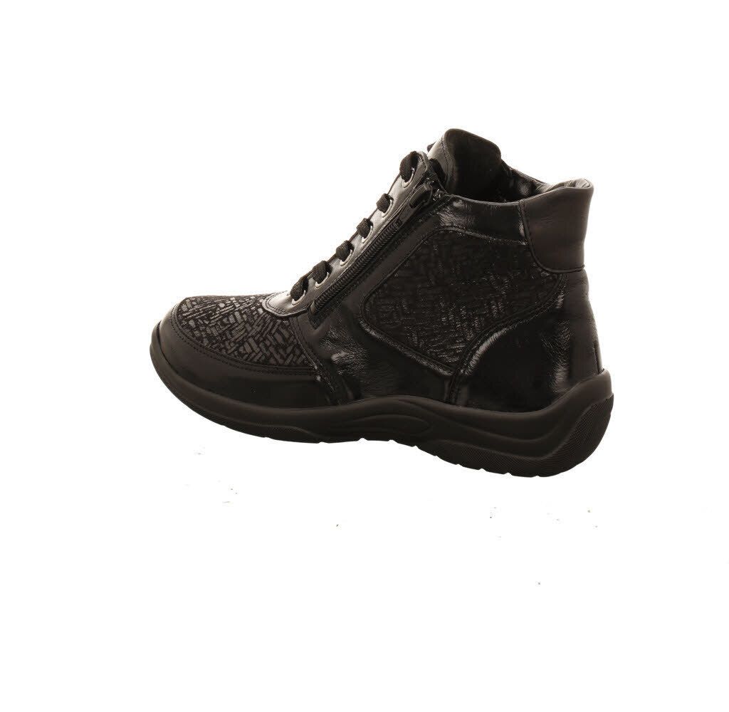 Waldläufer Damen Schnürstiefel in Schwarz, Größe 6.5 Produktbild 5
