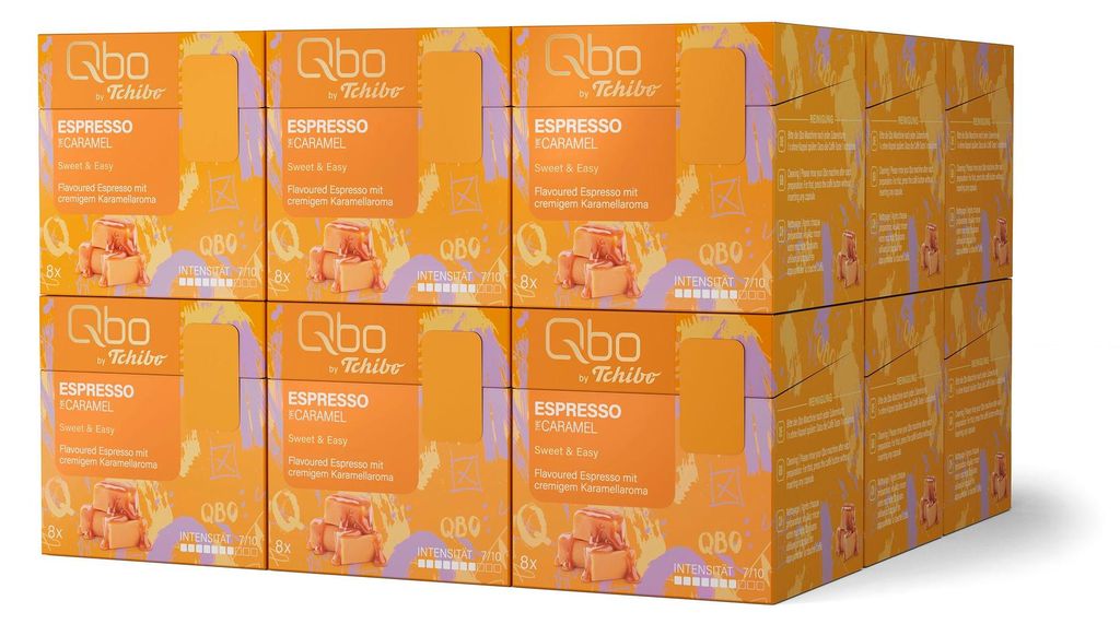 Tchibo Qbo Espresso Flavoured Caramel Premium Produktbild 