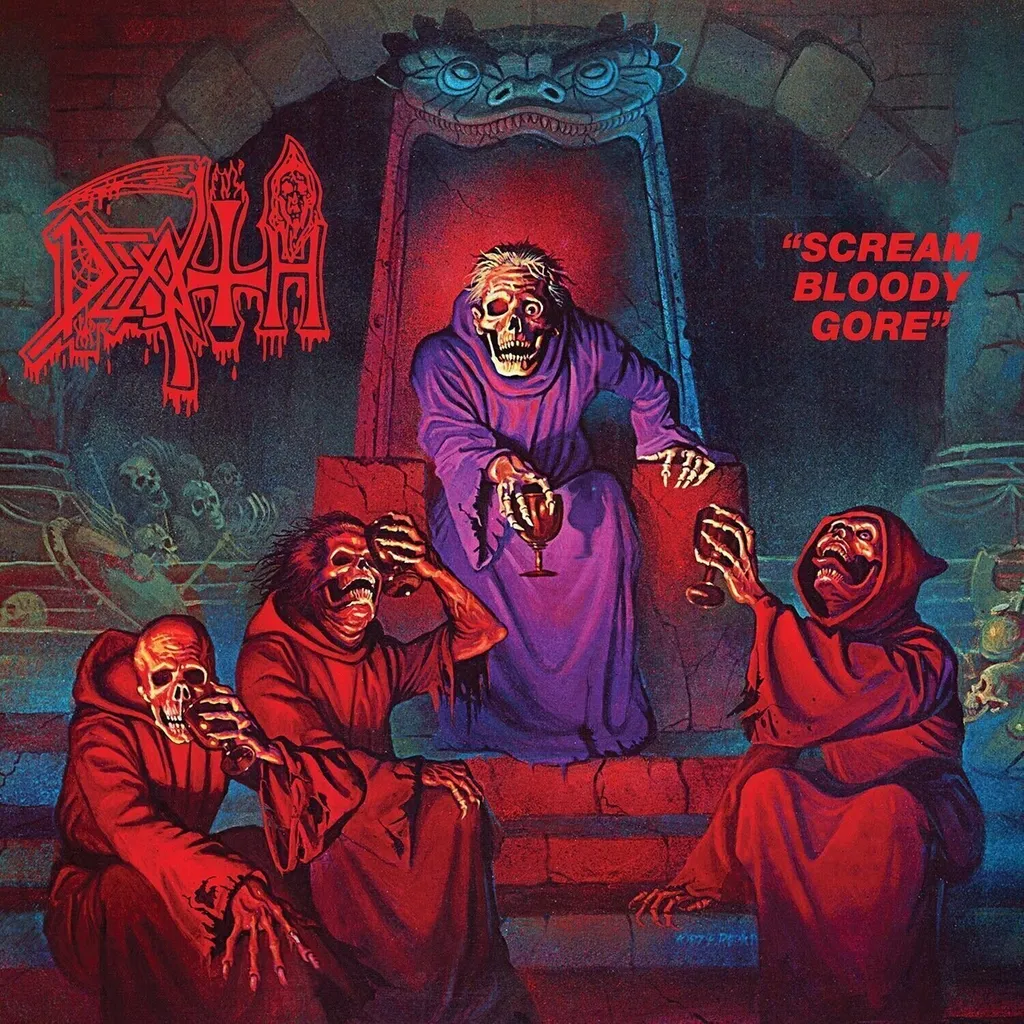 Vinyle Death Scream Bloody Gore LP Tri-Color Splatter Edition Limitée