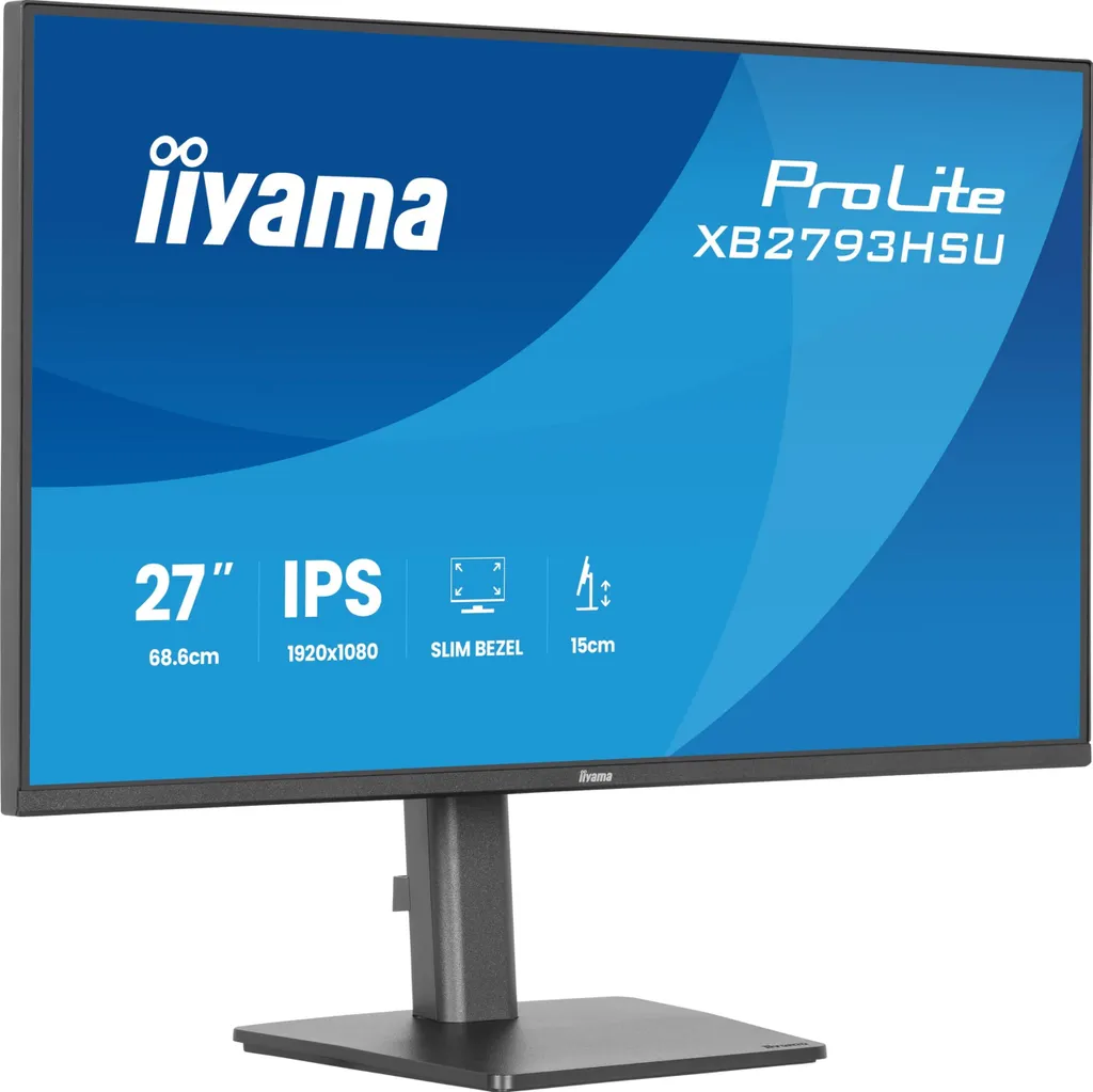 Moniteur de Travail 27 Pouces Iiyama XB2793HSU-B1 Idéal Télétravail