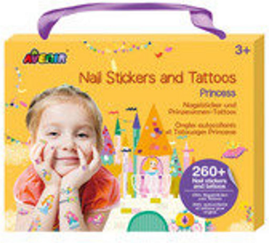 Nagelsticker & Tattoos Prinzessin Produktbild 
