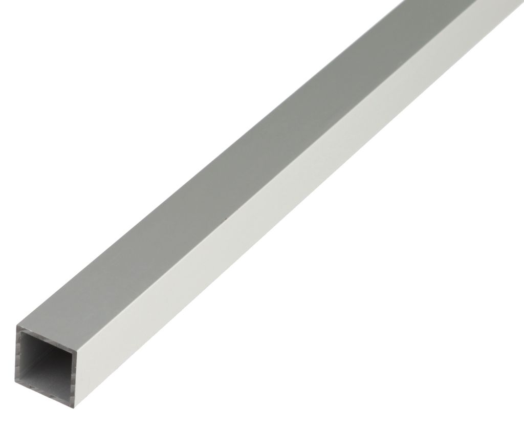 Alberts 474546 Tube carré, aluminium, anodisé couleur Image du produit 
