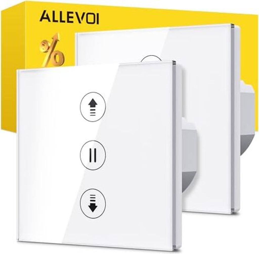 WiFi Roller Shutter Switch Prozentsatzfunktion, Smart Timer Voice Control, kompatible Alexa/Google Home/Smart Life, Blinds Control erfordert Null